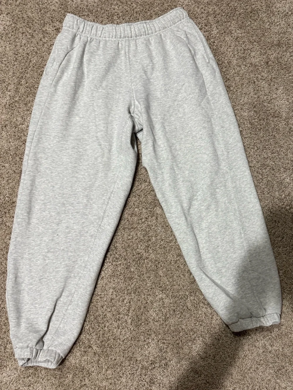 Women’s Grey Elastic-Waist Sweatpants Lululemon